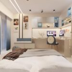 Office Integrated Bedroom FitOut By RGInteriors