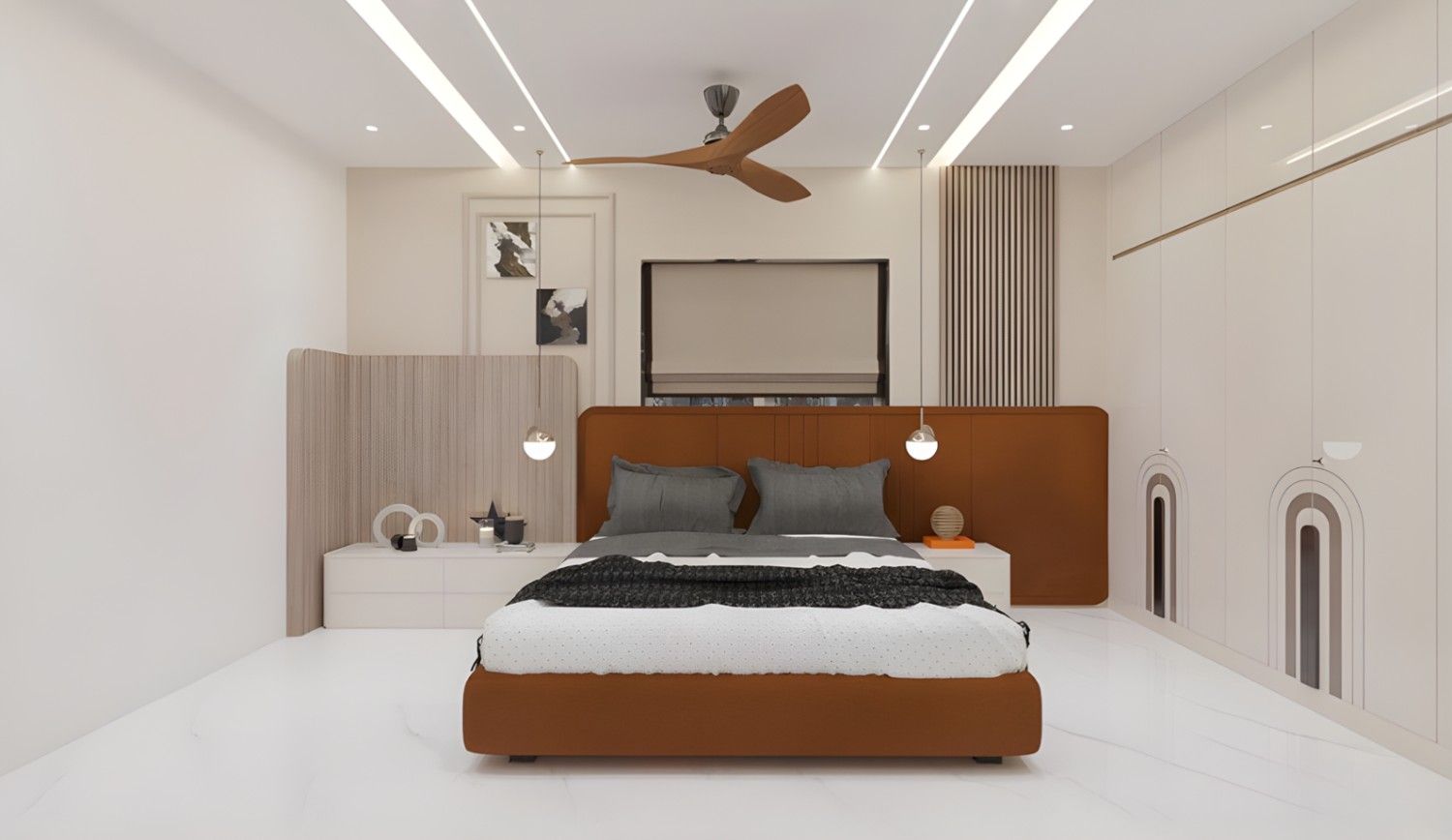 Masterbed Room FitOut By RGInteriors