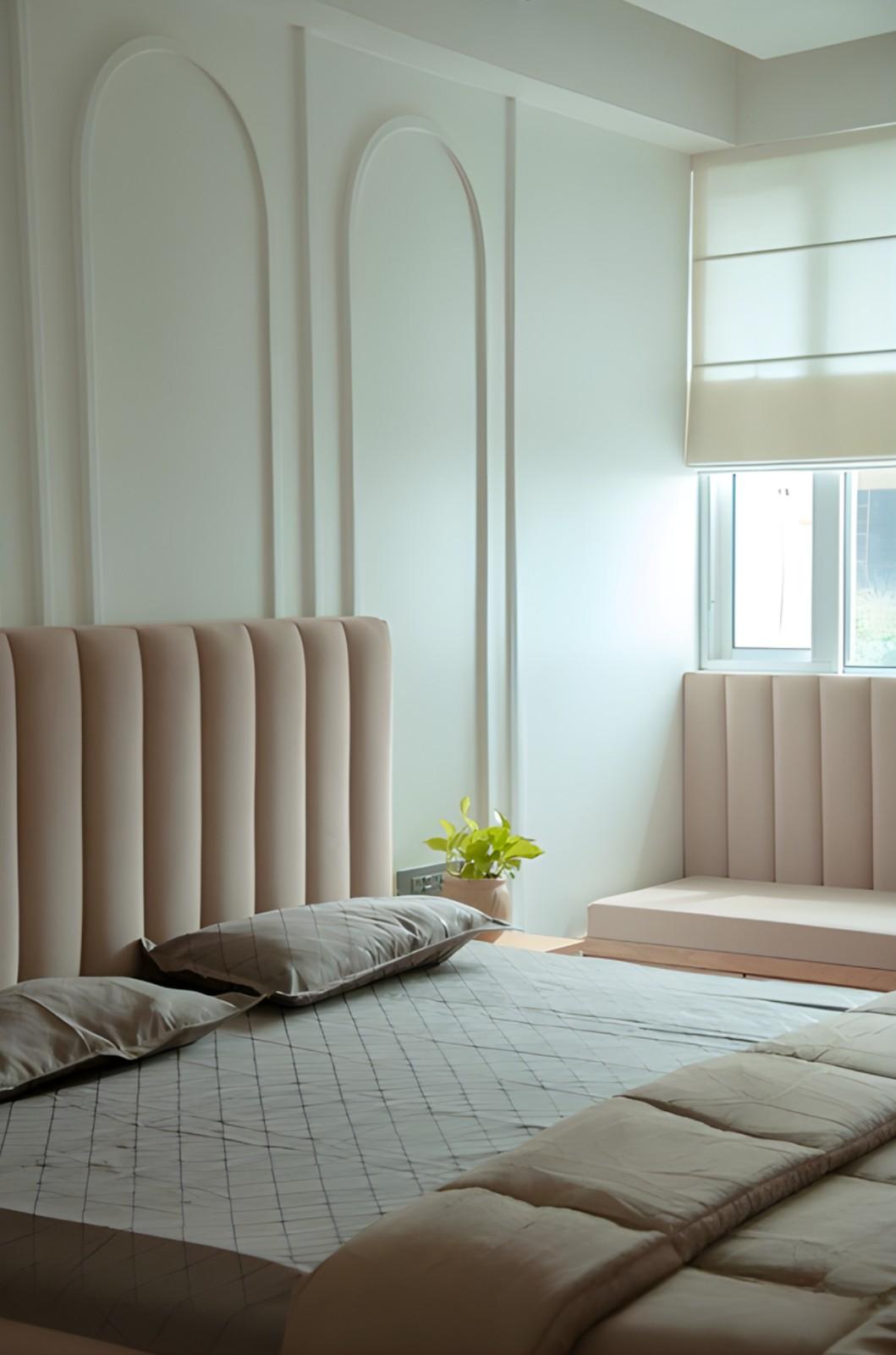 Master Bedroom Interior FitOut By RGinteriors