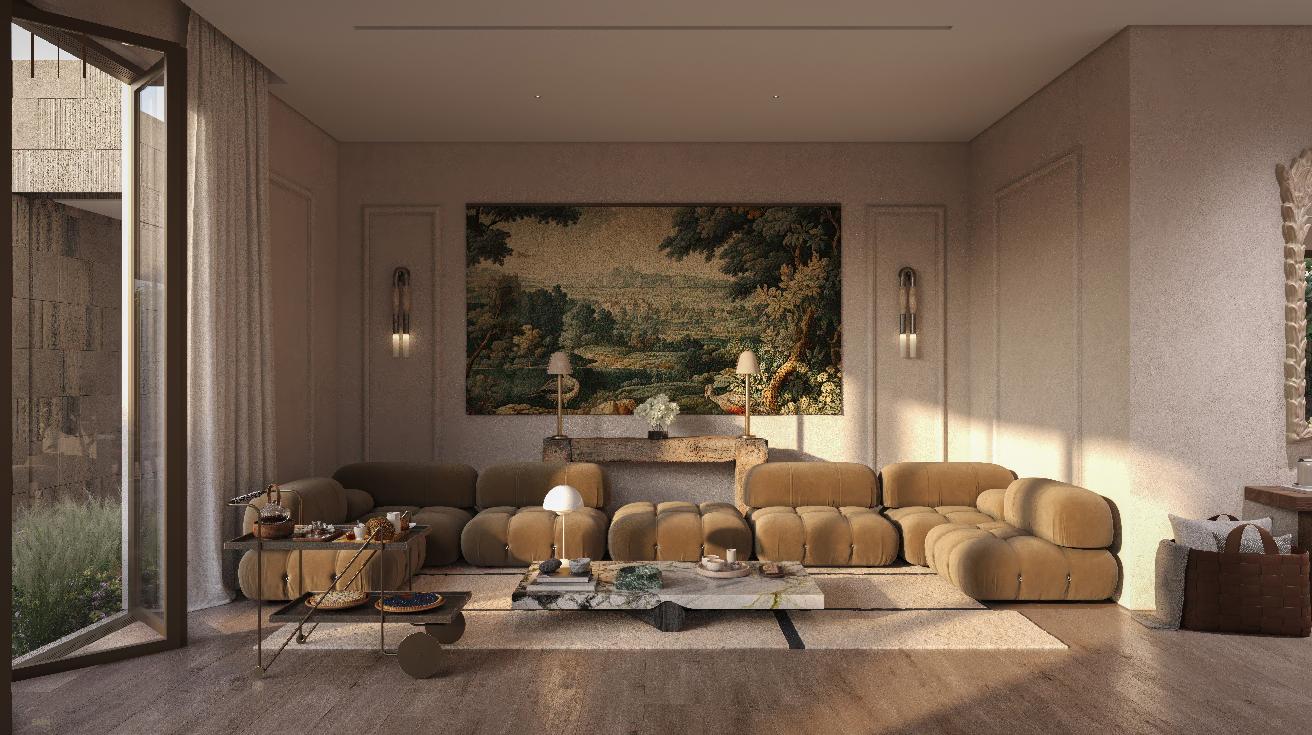 Luxury villa interiors